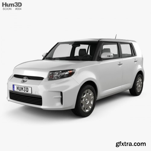 Scion xB 2012 3D model