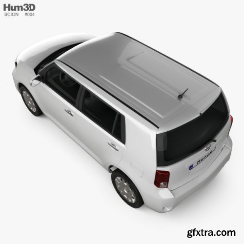 Scion xB 2012 3D model