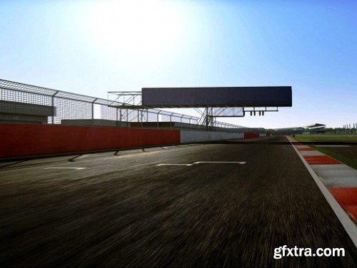 Highly Detailed Racing Circuit