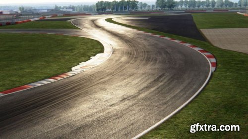 Highly Detailed Racing Circuit