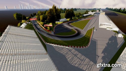 Highly Detailed Racing Circuit