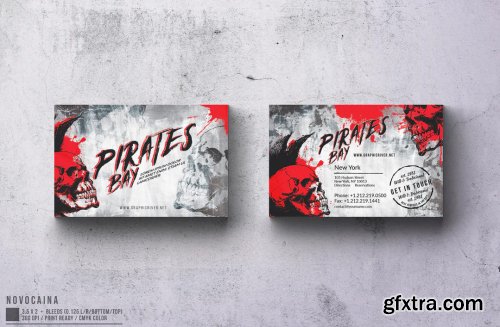 Vintage Business Card Design