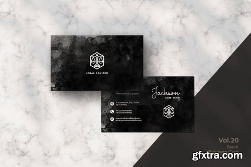 Black Business Card