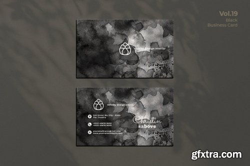 Black Business Card