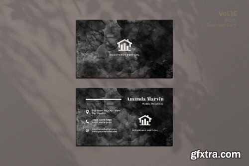 Black Business Card