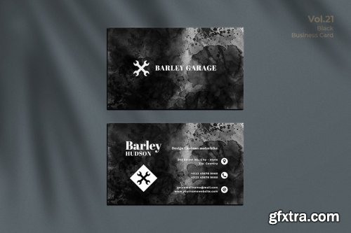 Black Business Card