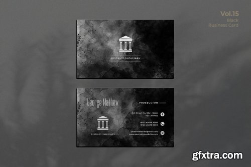 Black Business Card