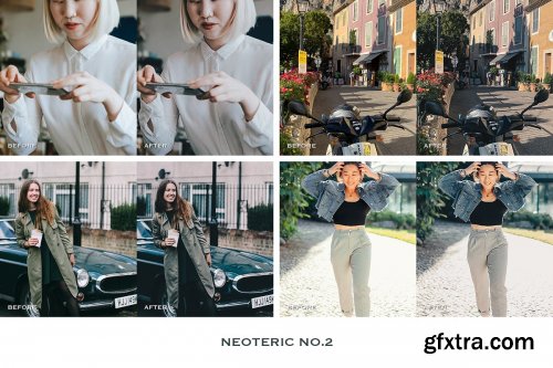 CreativeMarket - Neoteric Lightroom Presets Mobile 4241900