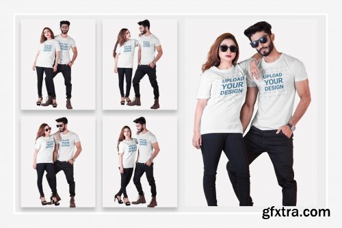 CreativeMarket - T-Shirt Fashion Mock-Up-V-2-001 4188197