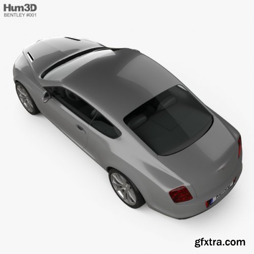 Bentley Continental Supersports coupe 2010 3D model