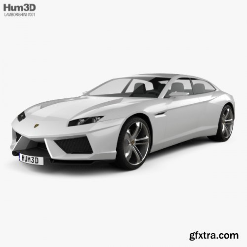 Lamborghini Estoque 2008 3D model