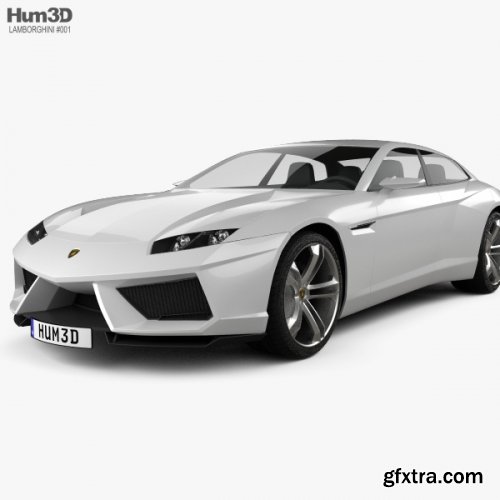 Lamborghini Estoque 2008 3D model