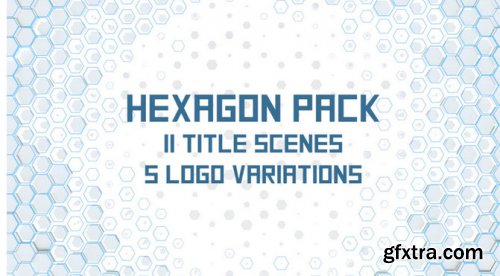  Hexagon Titles/Logo Pack 313763