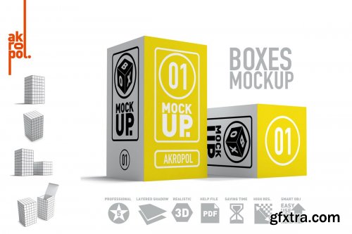 CreativeMarket - Box Mock Up-01 3842857