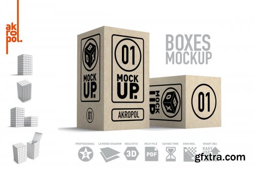 CreativeMarket - Box Mock Up-01 3842857