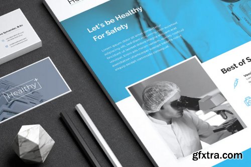 HEALTHY Medical Flyer & Business Card