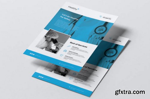 HEALTHY Medical Flyer & Business Card