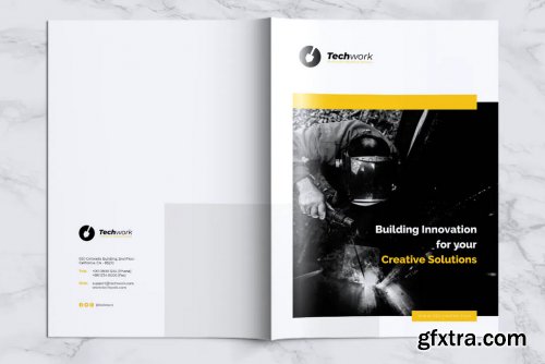 TECHWORK Construction Company Profile Brochure