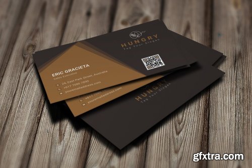 CreativeMarket - Restaurant Business Card 3748278