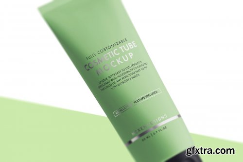 CreativeMarket - Cosmetic Tube Mockup 3749015