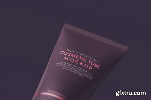 CreativeMarket - Cosmetic Tube Mockup 3749015