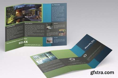 CreativeMarket - Trifold Brochures Bundle 01 3291678