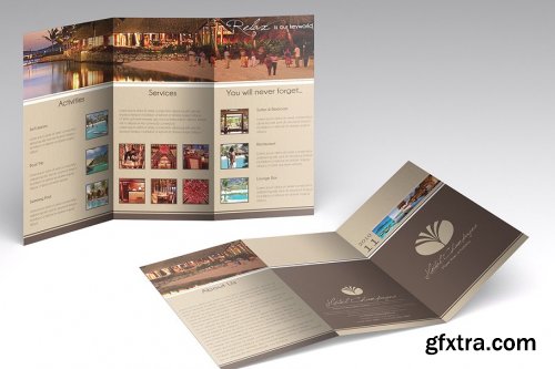 CreativeMarket - Trifold Brochures Bundle 01 3291678