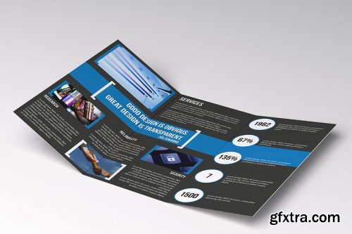 CreativeMarket - Trifold Brochures Bundle 01 3291678