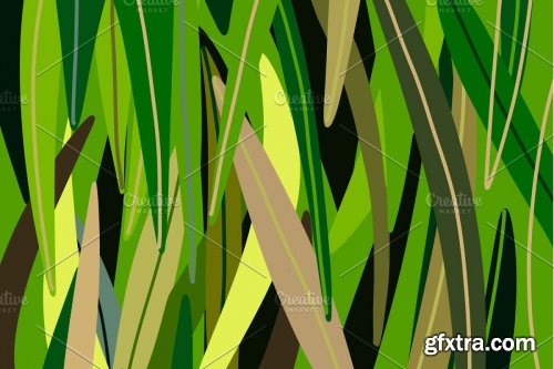 CreativeMarket - Procreate palette. Grass 4313884