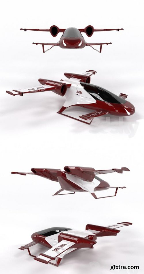 Air Car 3D Model