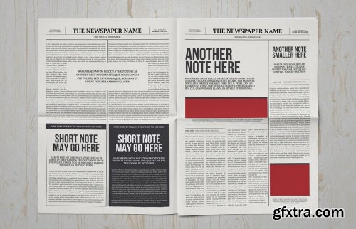 creativemarket - Classic A3 Newspaper Template 4316099