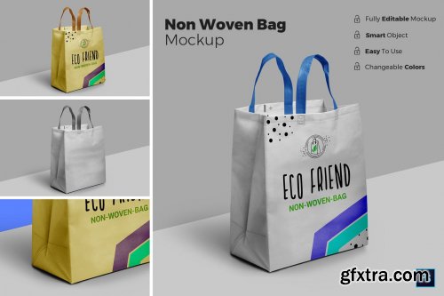 Non Woven Bag Mockup