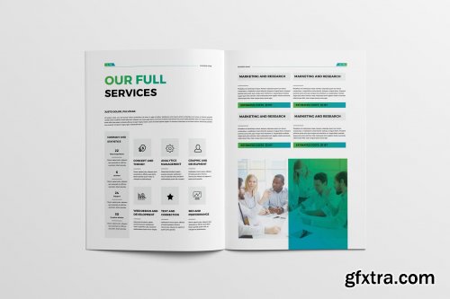 CreativeMarket - Business Company Brochure 4247489