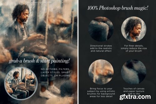 CreativeMarket - Instapressionist Photoshop Brushes 4236104