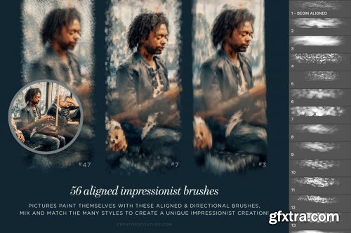 CreativeMarket - Instapressionist Photoshop Brushes 4236104