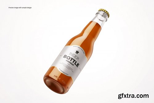 CreativeMarket - Beer Bottle Mockup Set 4191655