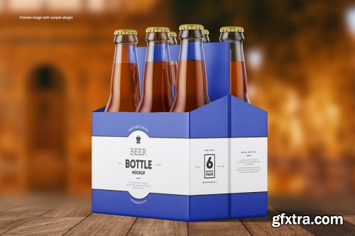 CreativeMarket - Beer Bottle Mockup Set 4191655