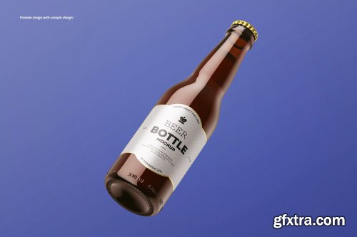 CreativeMarket - Beer Bottle Mockup Set 4191655