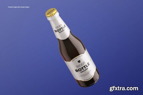 CreativeMarket - Beer Bottle Mockup Set 4191655