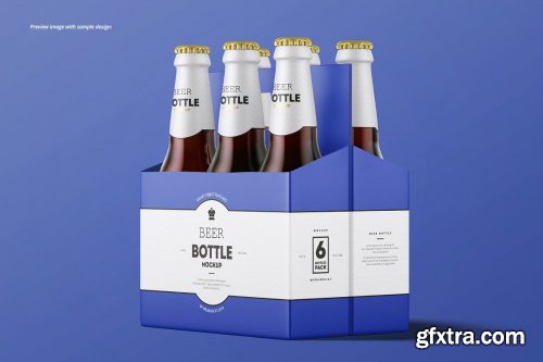 CreativeMarket - Beer Bottle Mockup Set 4191655