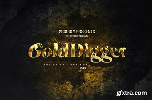 Elegant Gold Text Effects