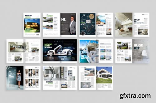 Modern Homes – Magazine Template