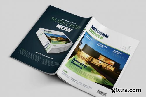 Modern Homes – Magazine Template