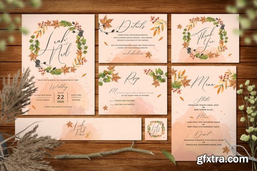 Autumn Wedding Invitation