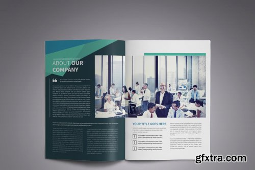 CreativeMarket - Corporate Business Brochure 4110533