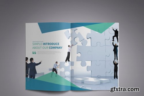 CreativeMarket - Corporate Business Brochure 4110533