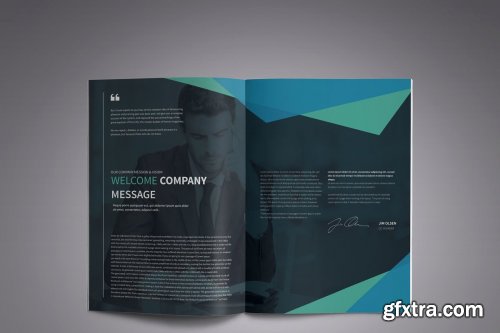 CreativeMarket - Corporate Business Brochure 4110533