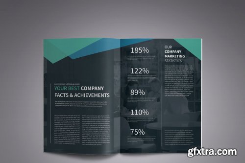 CreativeMarket - Corporate Business Brochure 4110533