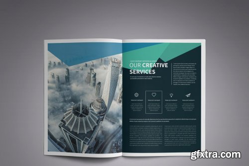 CreativeMarket - Corporate Business Brochure 4110533