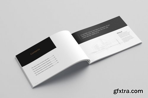 CreativeMarket - Modern Architecture Brochure 4321049